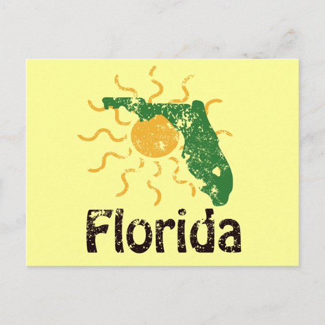 Carte postale Sunny Florida (Devant)