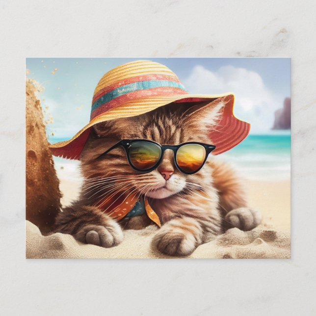 Carte Postale Sunny Kitty (Devant)
