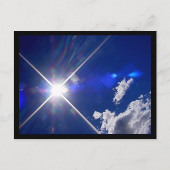 Carte Postale Sunrays (Devant)