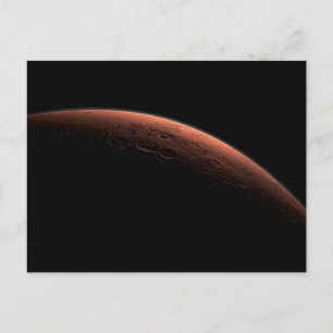 Carte Postale Sunrise at Gale Crater Planet Mars