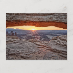 Carte Postale Sunrise at Mesa Arch, parc national canyonien
