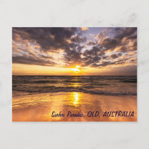 Carte postale Sunrise at Surfers Paradise