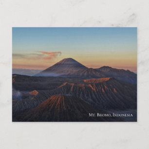 Carte Postale Sunrise Dawn au Mont Bromo Indonésie Voyage
