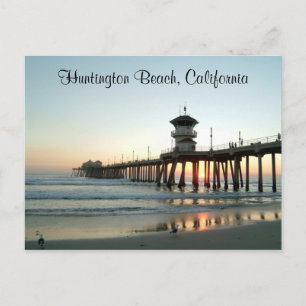 Carte postale Sunrise Huntington Beach Pier Califo