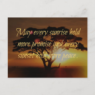Carte Postale Sunrise, Sunset