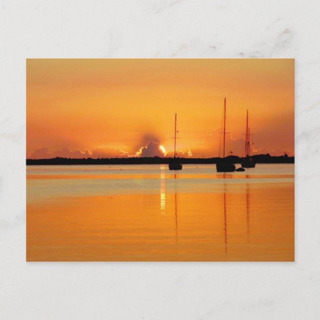 Carte Postale Sunrise, Titusville (Cap Canaveral) Floride (Devant)