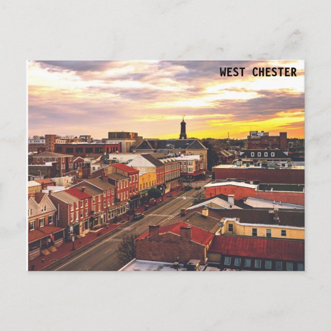 Carte postale Sunrise West Chester (Devant)