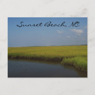 Carte postale Sunset Beach North Carolina