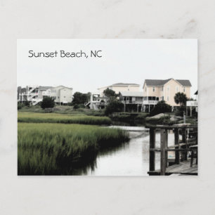 Carte postale Sunset Beach North Carolina