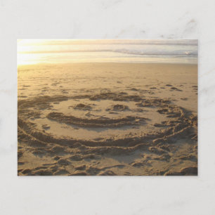 Carte Postale Sunset Beach Smile