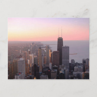 Carte Postale Sunset de Chicago
