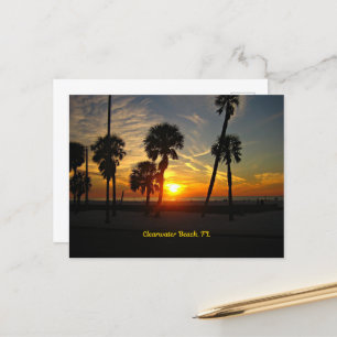 Carte Postale Sunset de Clearwater Beach