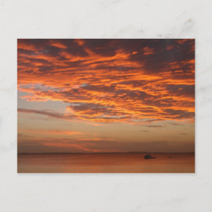 Carte Postale Sunset de l'île Fraser