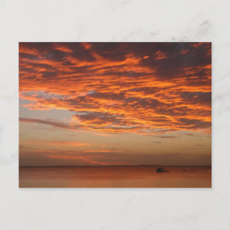 Carte Postale Sunset de l'île Fraser