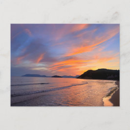 Carte Postale Sunset Gerakas Beach Zakynthos Grèce Photo