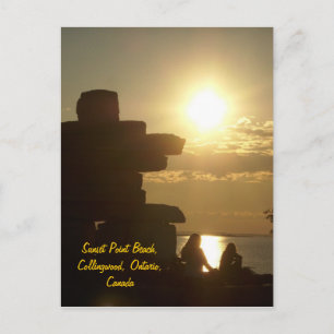 Carte Postale Sunset Point Beach, Collingwood, Ontario...