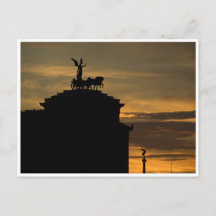 Carte Postale Sunset Rome