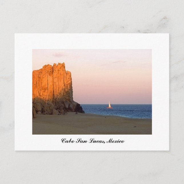 Carte Postale Sunset Sail, Cabo San Lucas, Mexique (Devant)