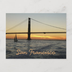 Carte Postale Sunset San Francisco