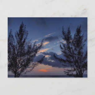 Carte Postale Sunset Seven Mile Beach Îles Cayman