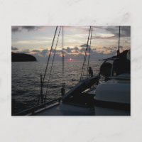 Sunset Zihuatanejo de Moira à l'ancre