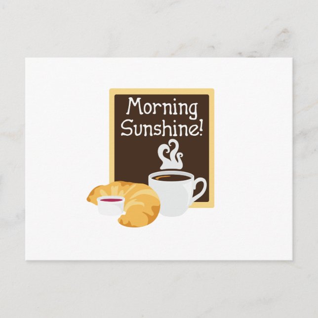 Carte Postale Sunshine du matin ! (Devant)