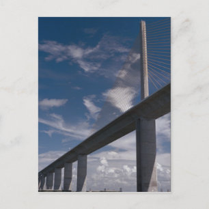 Carte Postale Sunshine Skyway Bridge, Tampa Bay, Floride, États-