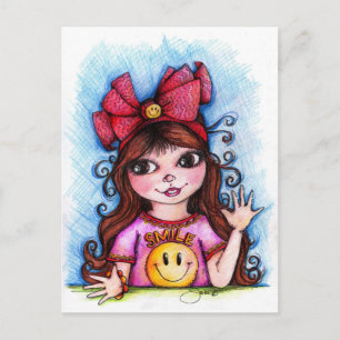 Carte Postale Sunshine SMILES !