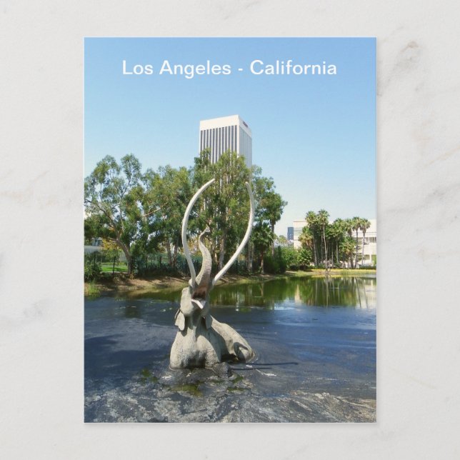 Carte postale super cool de Los Angeles ! (Devant)