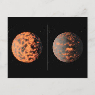 Carte Postale Super-Earth 55 Cancri E