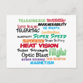 Carte Postale Super hero