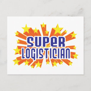 Carte Postale Super Logisticien