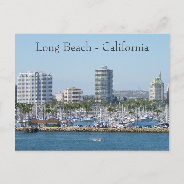 Carte postale Super Long Beach ! (Devant)
