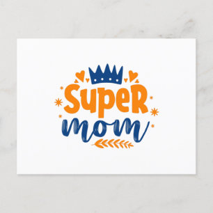 Carte Postale Super Maman