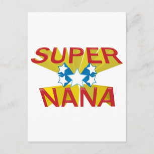 CARTE POSTALE SUPER NANA