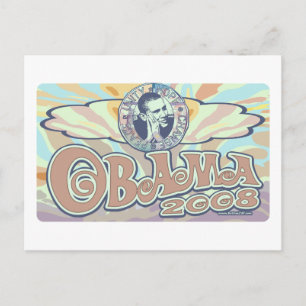 Carte Postale Super Obama 2008
