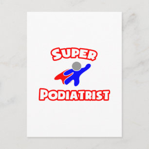 Carte Postale Super Podiatriste