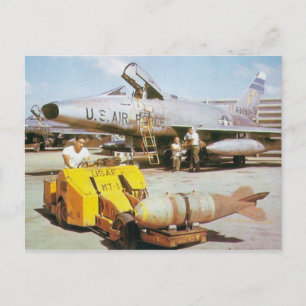 Carte Postale Super Sabre F-100