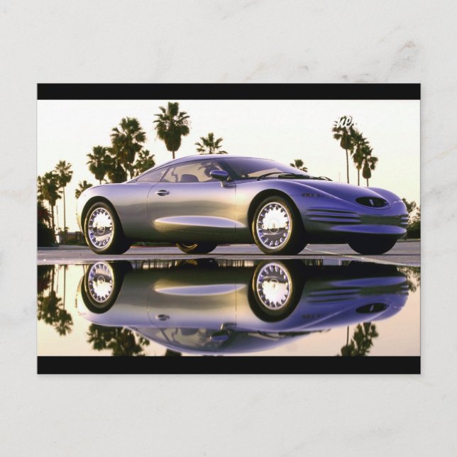 Carte Postale Super voiture sport (Devant)
