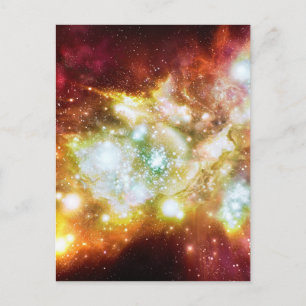 Carte Postale Superamas d'étoiles Lynx Arc très chaud et lumineu