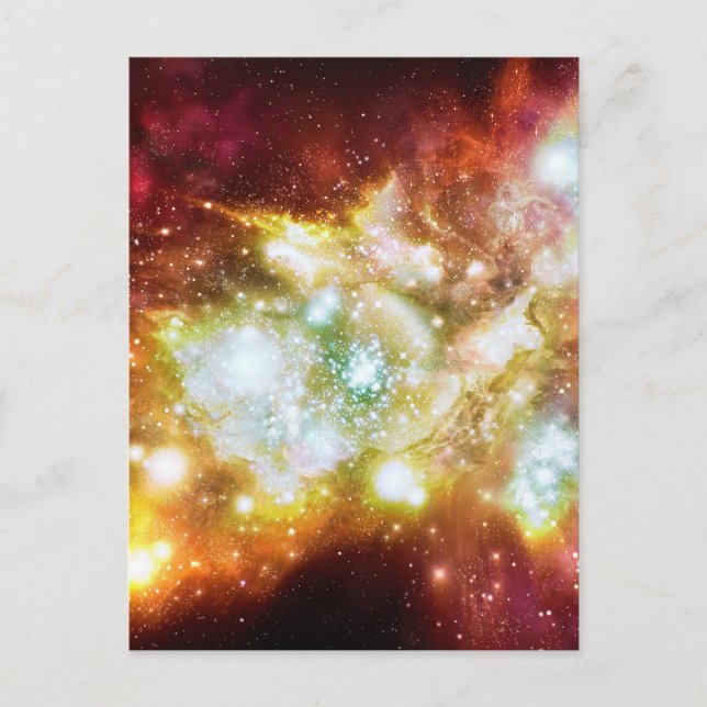 Carte Postale Superamas d'étoiles Lynx Arc très chaud et lumineu (Devant)