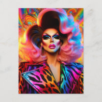 Superbe reine du Drag des années 1980