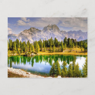 Carte Postale Superbe vue Pittoresque sur les Dolomites en Itali
