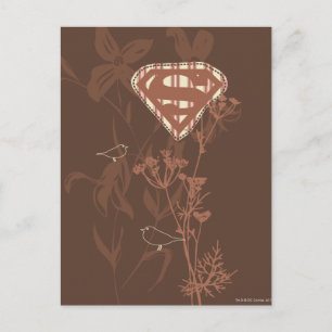 Carte Postale Supergirl Brown Bird