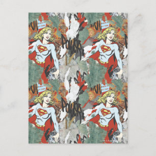 Carte Postale Supergirl Comic Capers Pattern 8