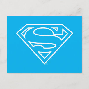 Carte Postale Supergirl Contour S-Shield