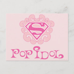 Carte Postale Supergirl Pop Idol