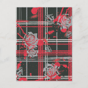 Carte Postale Supergirl Roses