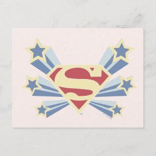 Carte Postale Supergirl Stars S-Shield