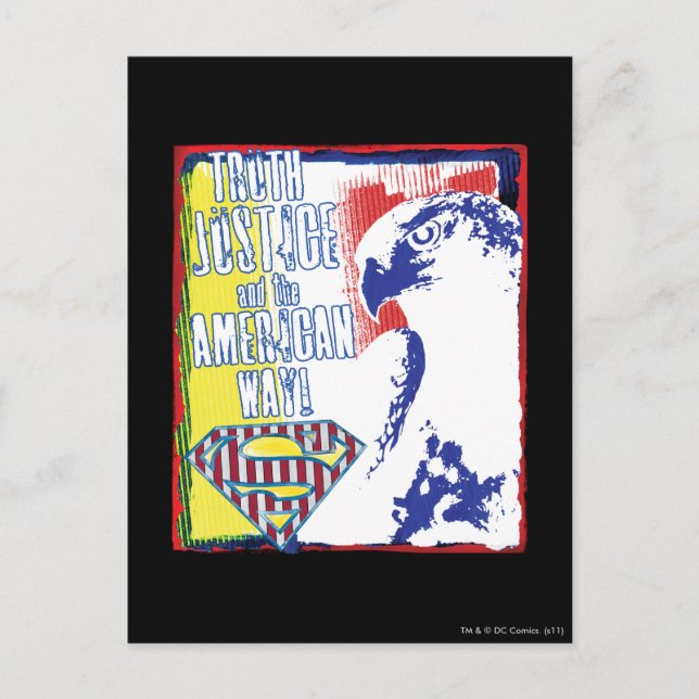 Carte Postale Superman 11 (Devant)